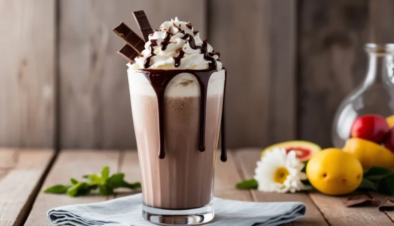 Milkshake de Chocolate Clássico