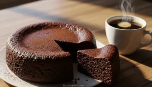 Bolo de Chocolate Sem Farinha com Café Expresso: Cremosa e Irresistível