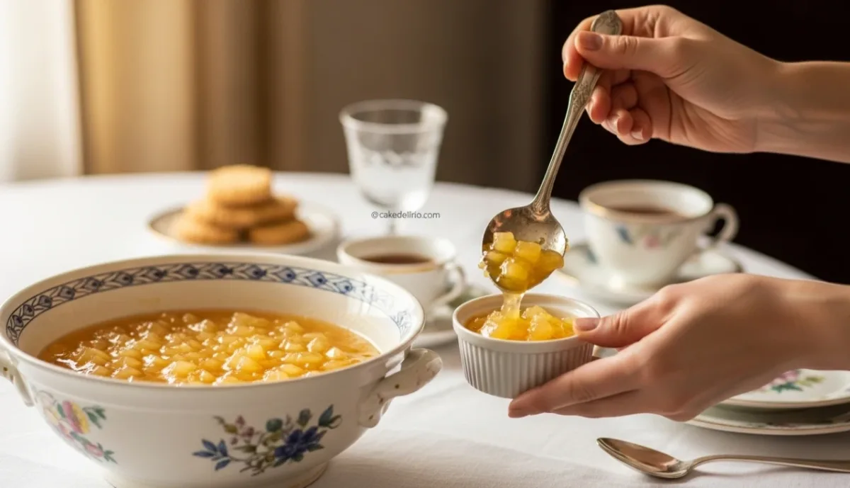 Compota de Abacaxi Caseira: O Sabor Doce e Tropical que Você Vai Amar!