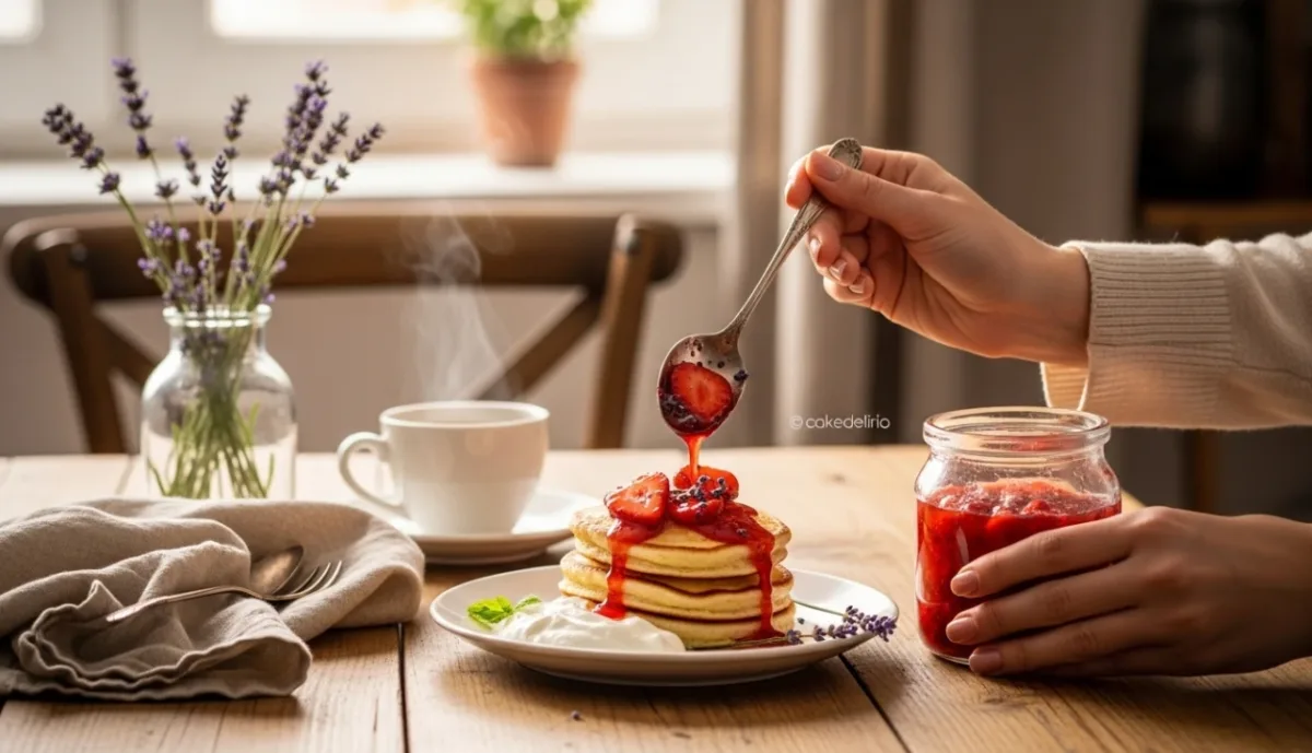 Compota de Morango com Lavanda