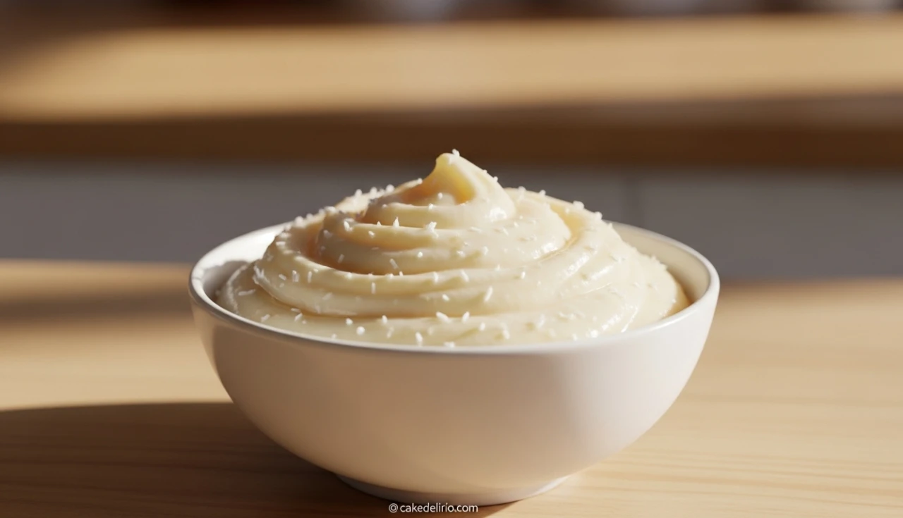 Recheio de Brigadeiro Branco (Beijinho)