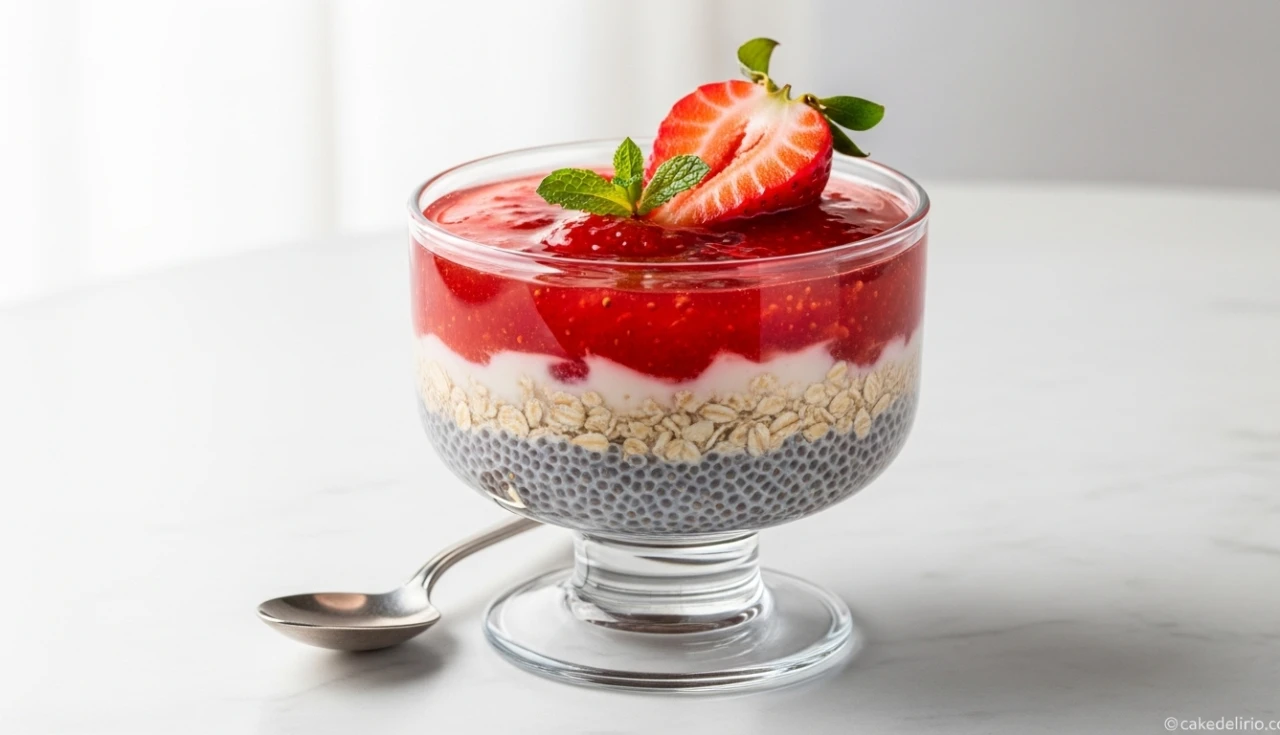 Geleia de Morango Chia e Aveia