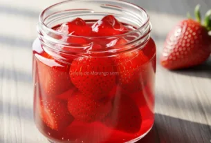 Geleia de Morango Sem Açúcar