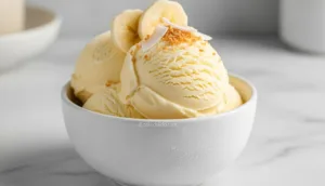 Sorvete de Banana Proteico: O Doce Fit Perfeito para o Seu Dia!