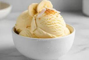 Sorvete de Banana Proteico