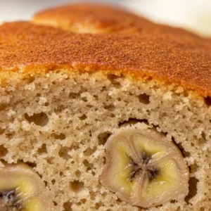 Bolo de Banana Fit com 3 Ingredientes