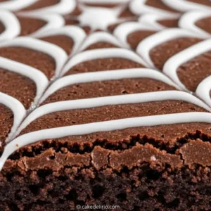 Brownies de Teia de Aranha