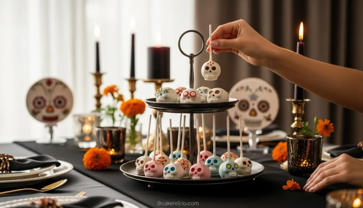 Cake Pops de Caveirinha