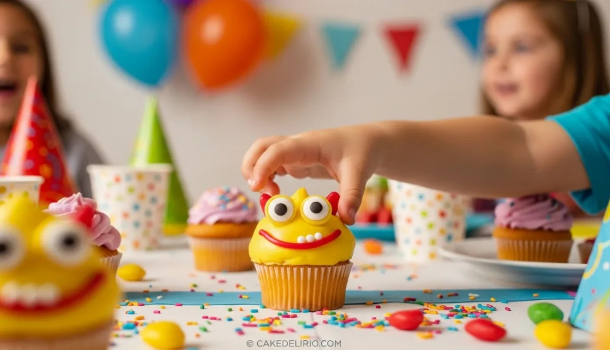 Cupcakes de Monstrinhos