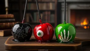 Maçãs do Amor Assustadoras: O Doce Perfeito para um Halloween Inesquecível!