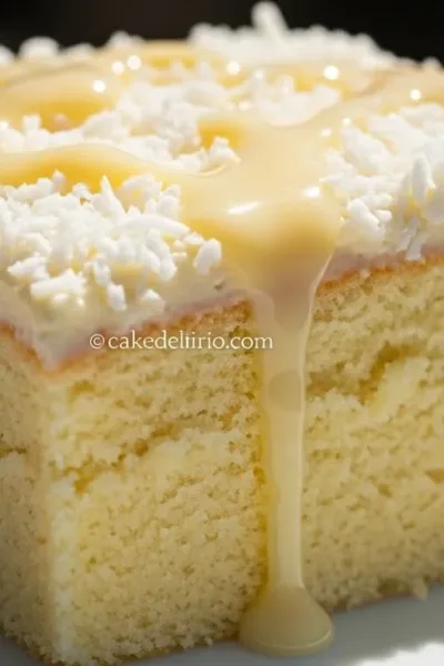 Bolo Gelado de Coco com Leite Condensado: Um Clássico Refrescante para Todos
