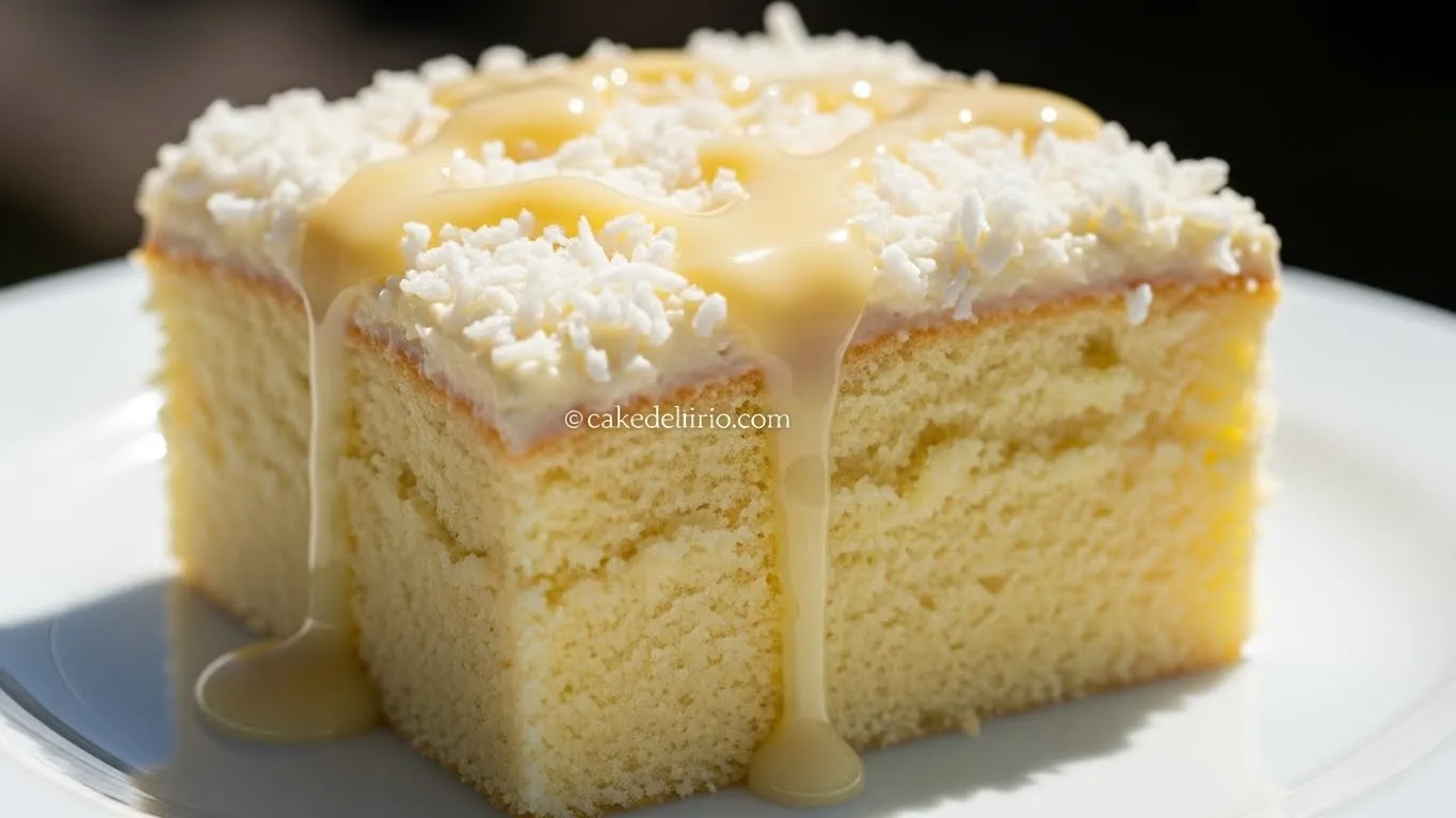 Bolo Gelado de Coco com Leite Condensado: Um Clássico Refrescante para Todos