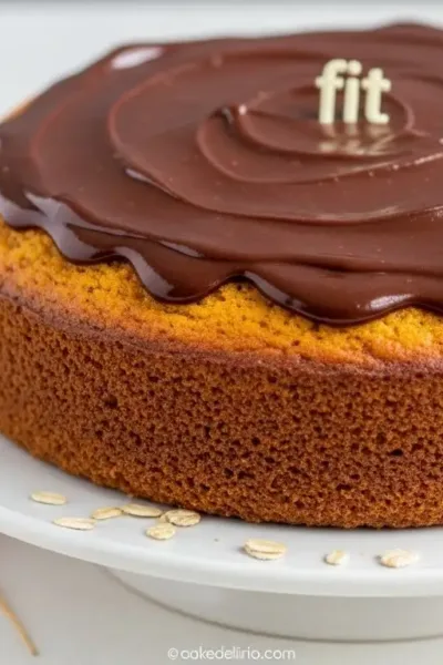 Bolo Integral de Cenoura com Cobertura de Chocolate Fit: Sabor e Saúde na Sua Mesa!