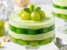 Mousse de Uva Verde com Gelatina: Sobremesa Refrescante para o Fim de Ano