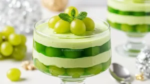 Mousse de Uva Verde com Gelatina: Sobremesa Refrescante para o Fim de Ano