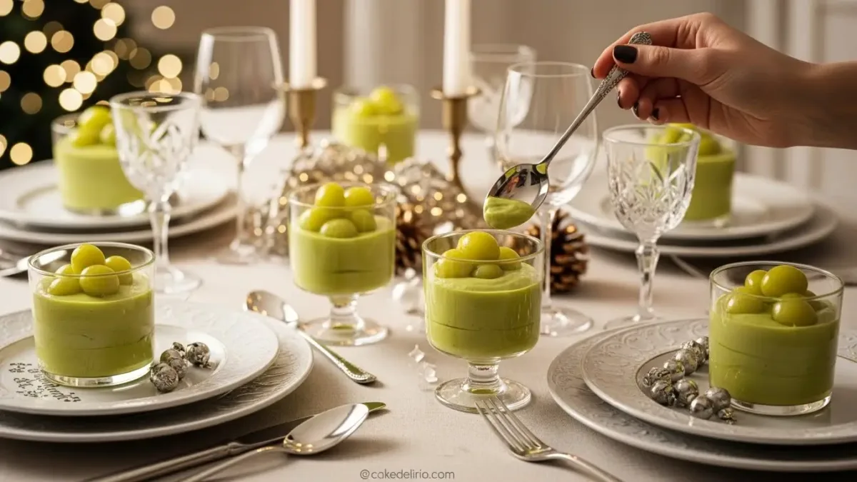 Mousse de Uva Verde com Gelatina: Sobremesa Refrescante para o Fim de Ano