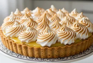 Torta de Limão com Merengue Dourado: Uma Delícia Irresistível para Todos