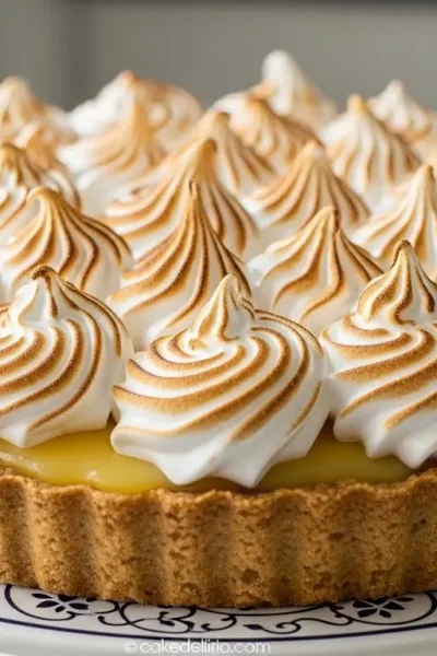 Torta de Limão com Merengue Dourado: Uma Delícia Irresistível para Todos