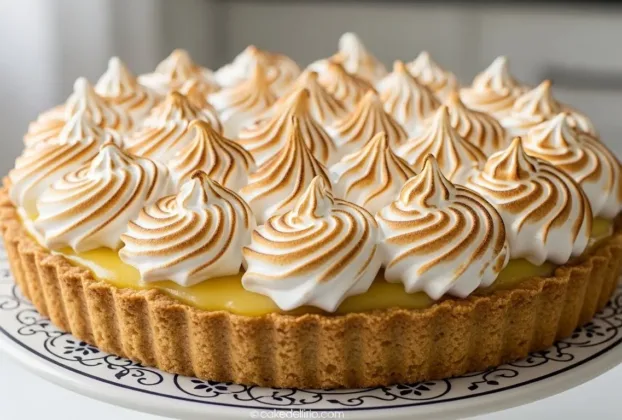 Torta de Limão com Merengue Dourado: Uma Delícia Irresistível para Todos
