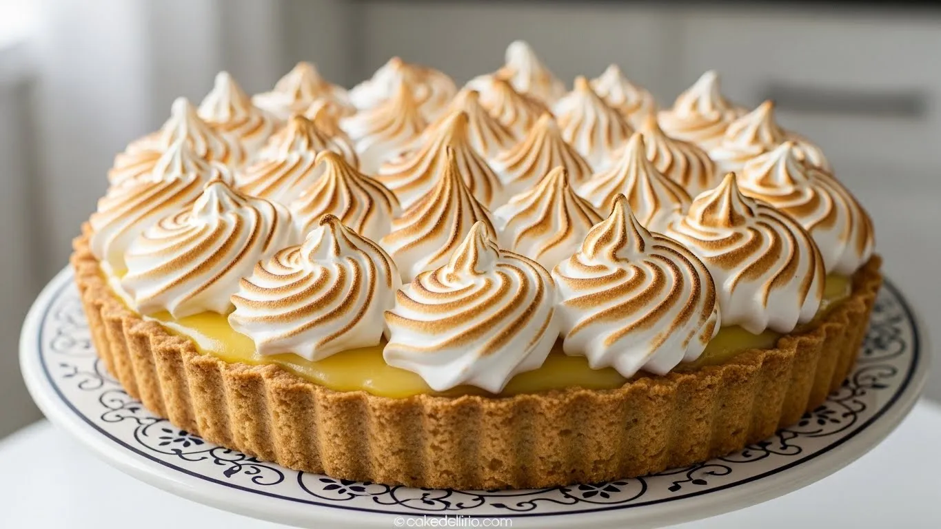 Torta de Limão com Merengue Dourado: Uma Delícia Irresistível para Todos