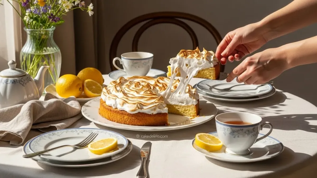 Torta de Limão com Merengue Dourado: Uma Delícia Irresistível para Todos