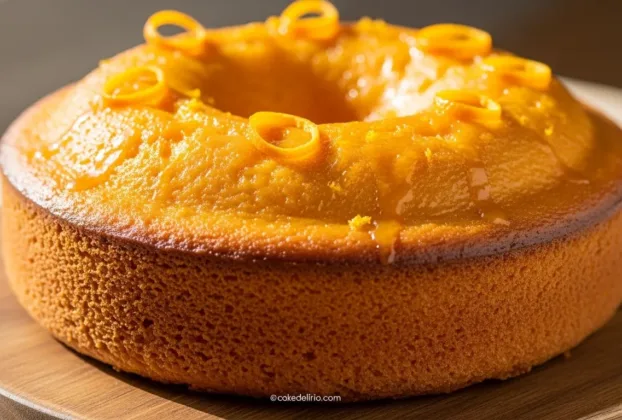 Bolo de laranja de 3 ingredientes: Receita fácil, fofa e irresistível