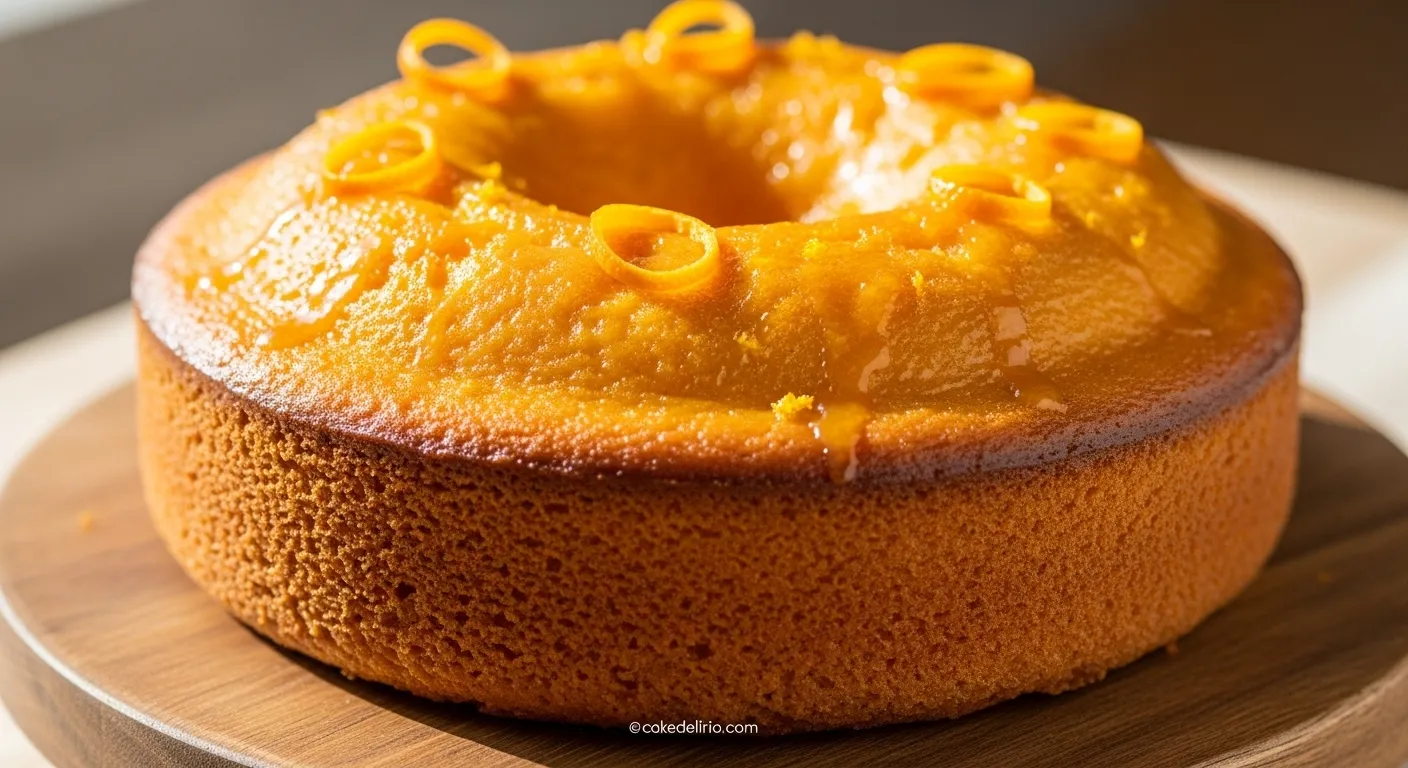 Bolo de laranja de 3 ingredientes: Receita fácil, fofa e irresistível