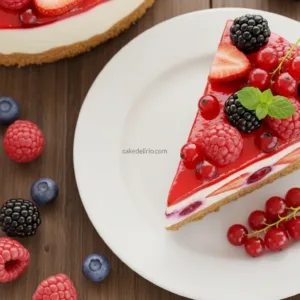 Cheesecake de Frutas Vermelhas: Sobremesa Fácil e Irresistível