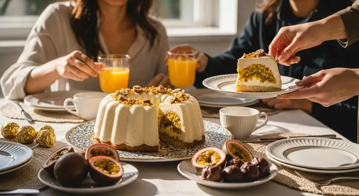 Bolo de Bombom de Maracujá: Delícia Cremosa para Surpreender