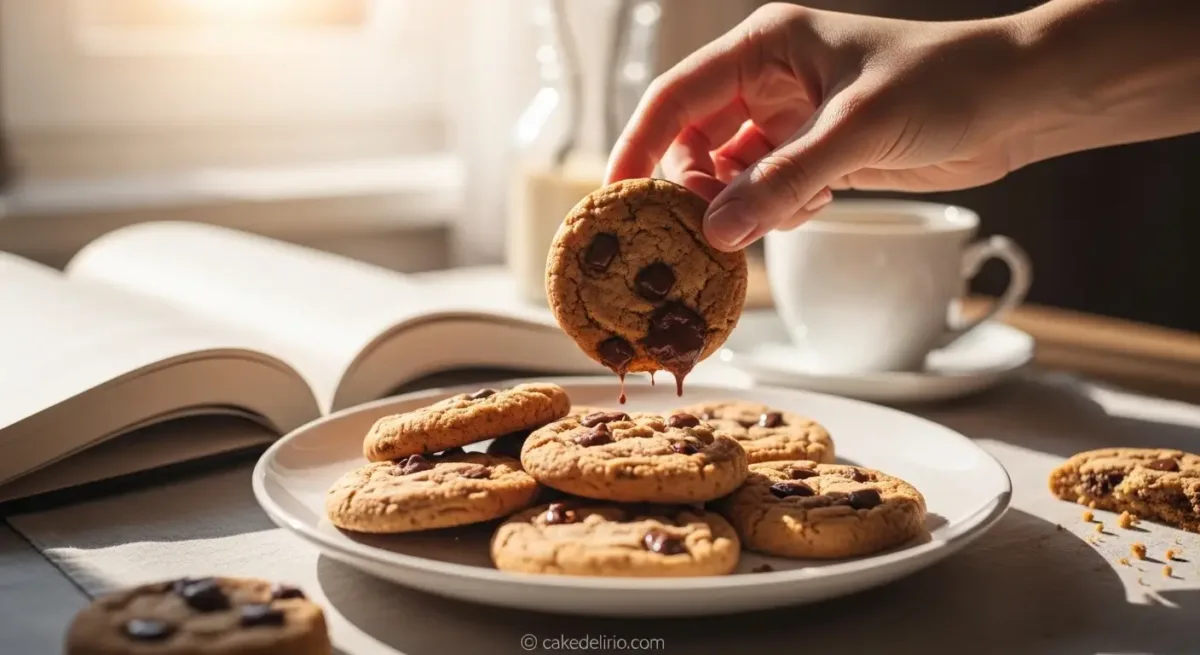 Cookie Caseiro Simples com Gotas de Chocolate: Receita Irresistível para Todos