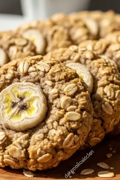 Cookie de Banana com Aveia: Receita Simples e Irresistível