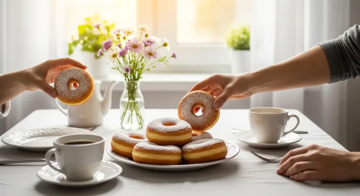 Donut Caseiro Simples Sem Fritura