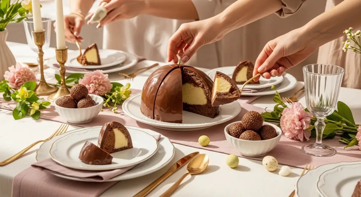 Ovo de Páscoa Recheado de Brigadeiro Gourmet