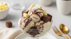 Sorvete Trufado de Leite Ninho: Cremoso, Surpreendente e Irresistível!