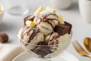 Sorvete Trufado de Leite Ninho