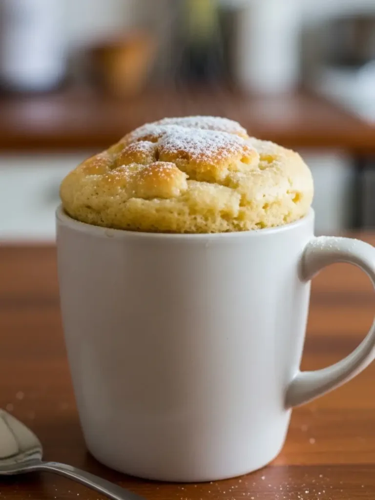 Bolo de caneca pronto em 2 minutos