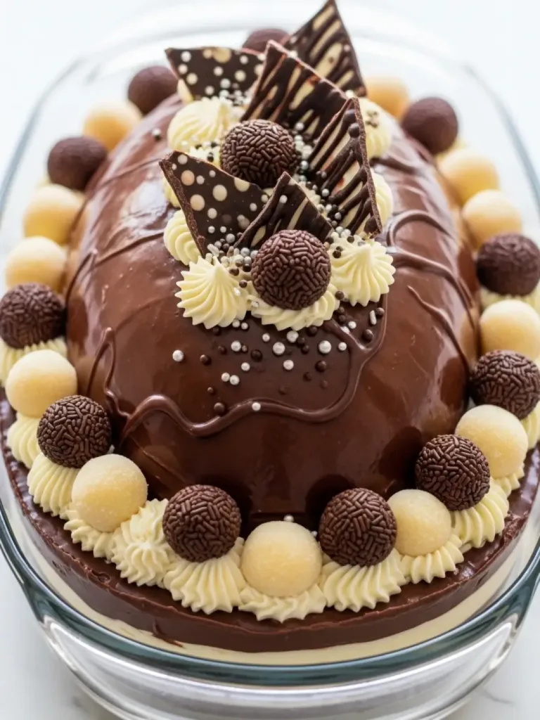 Ovo de páscoa gigante para dividir