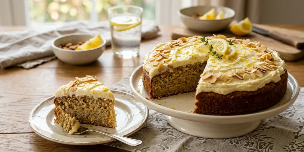 Bolo de Amêndoas Low Carb com Limão: Receita Fácil, Fofinha e Sem Açúcar