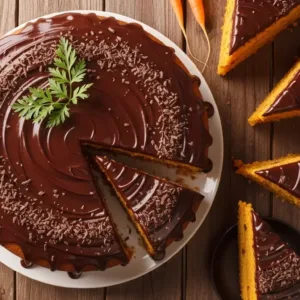 Bolo de Cenoura com Cobertura de Chocolate Trufado: Sabor e Maciez Incríveis!