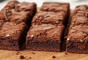 Brownie simples de 5 ingredientes
