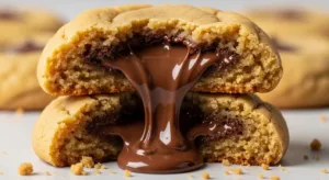 Cookies Recheados com Chocolate Derretido: Surpreenda no Café da Tarde!