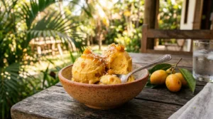 Sorvete de Cajá Cremoso e Refrescante (Natural e Fácil)