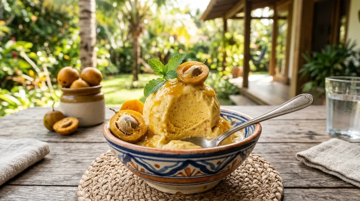 Sorvete de Cajá Cremoso e Refrescante (Natural e Fácil)