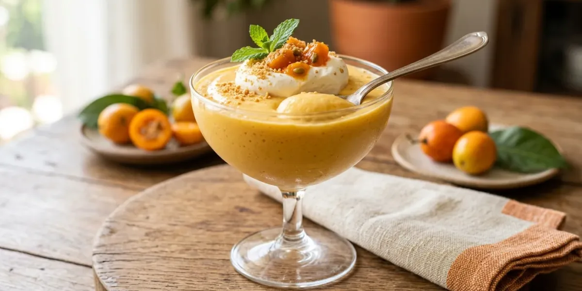 Mousse de Cajá Cremoso | Receita Fácil, Refrescante e Perfeita para Qualquer Ocasião