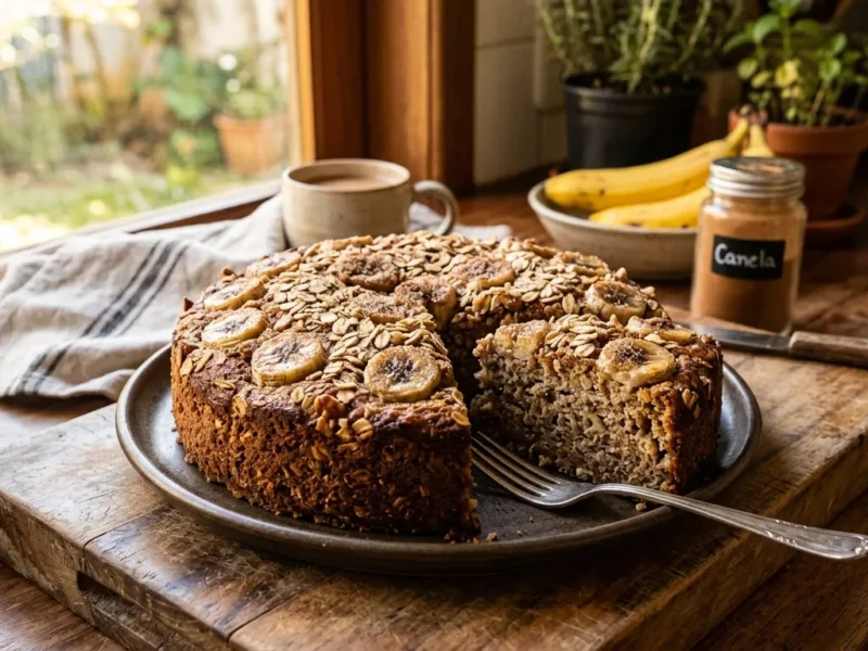 Bolo Integral de Banana com Canela: Receita Fácil, Fofinha e Saudável