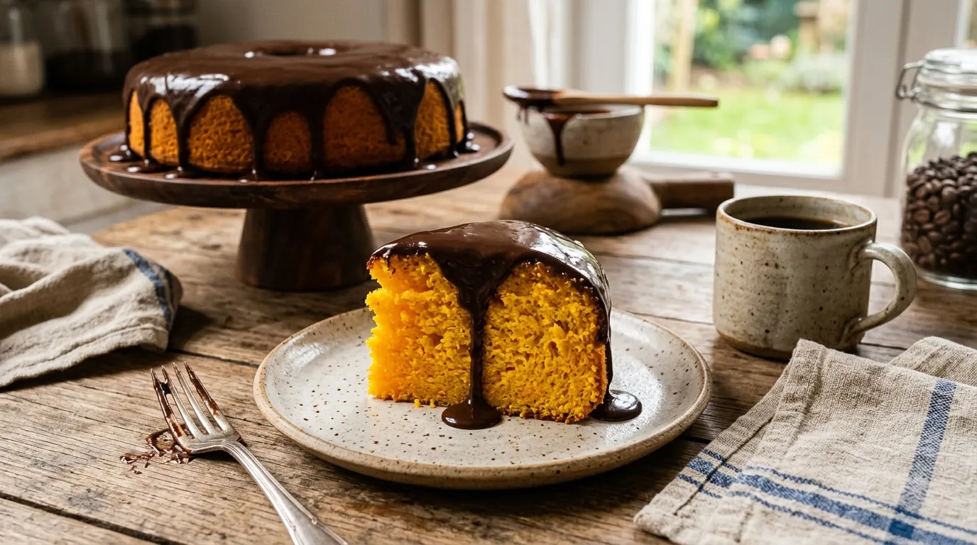 Bolo de Cenoura Simples e Fofinho: Receita Fácil com Cobertura de Chocolate