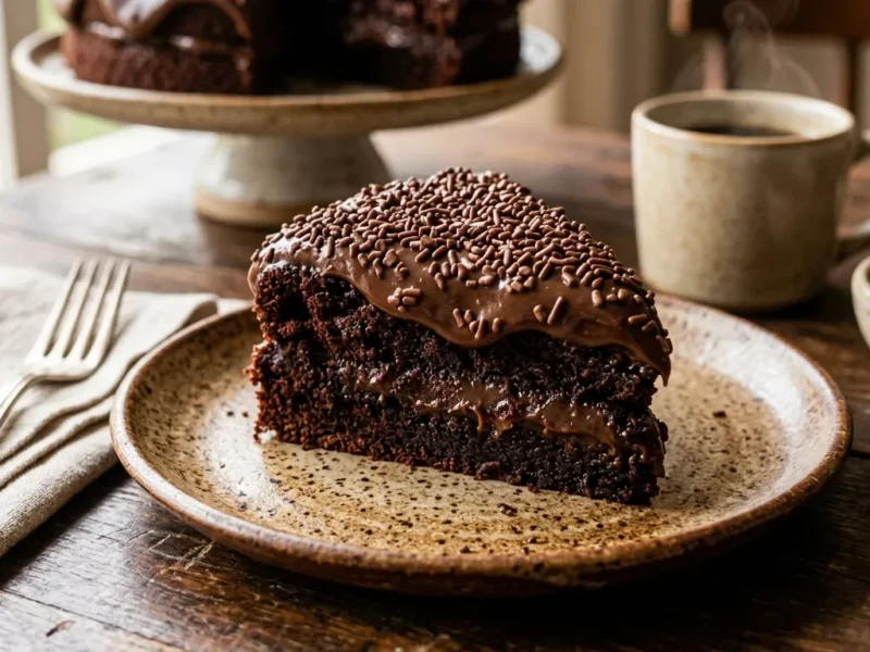 Bolo de Chocolate com Brigadeiro: Receita Fofinha, Cremosa e Irresistível