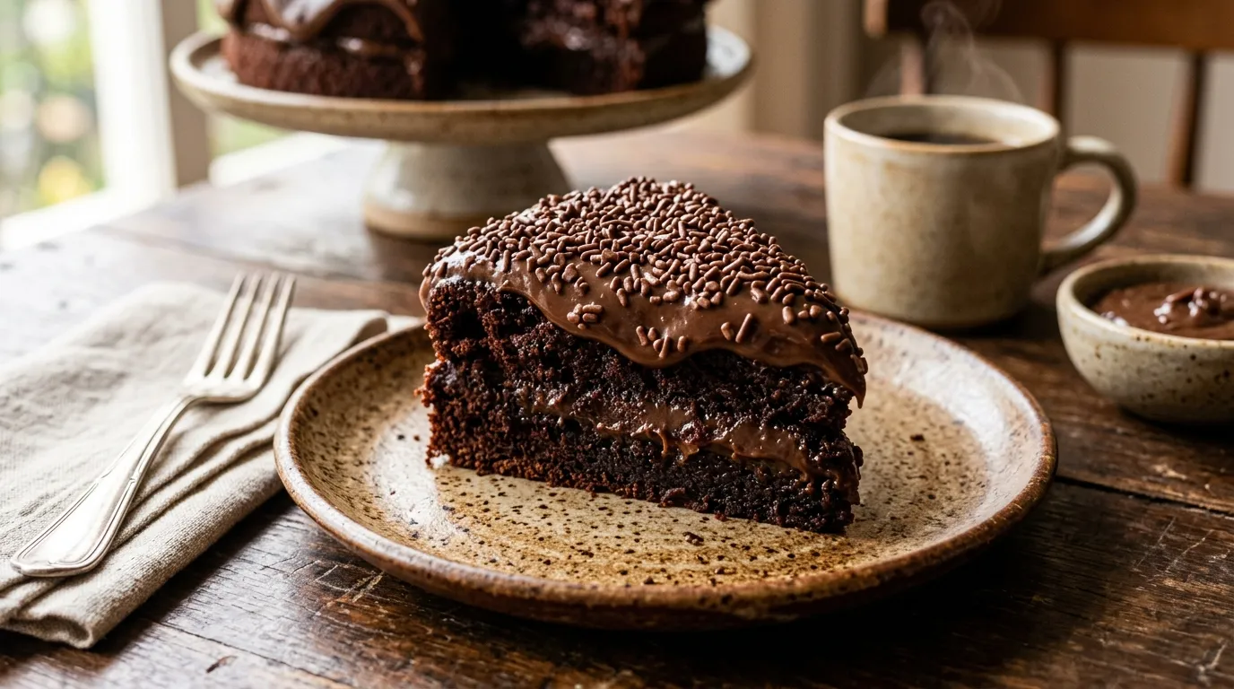 Bolo de Chocolate com Brigadeiro: Receita Fofinha, Cremosa e Irresistível