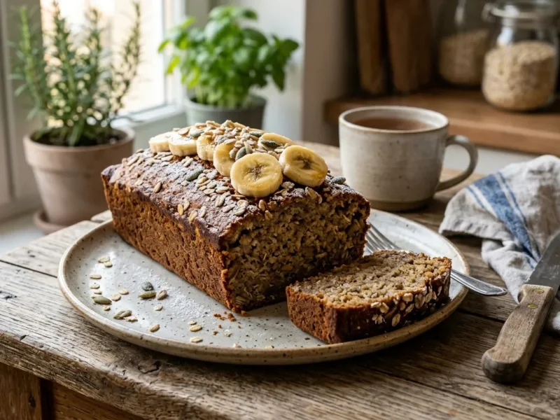 Bolo Integral de Aveia com Banana: Fofinho, Saudável e Fácil de Fazer