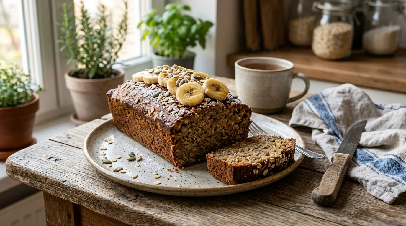 Bolo Integral de Aveia com Banana: Fofinho, Saudável e Fácil de Fazer